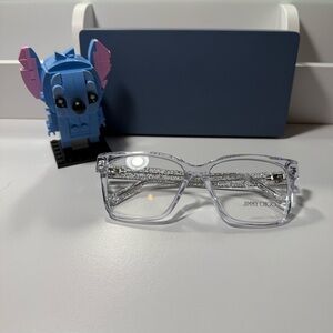 ✨ Brand New Jimmy Choo Women’s Glasses – JC3006U Crystal with glitter